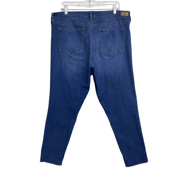 Sofia Jeans By Sofia Vergara Womens Size 18 Blue Denim Skinny Ankle Stretch - Picture 2 of 12